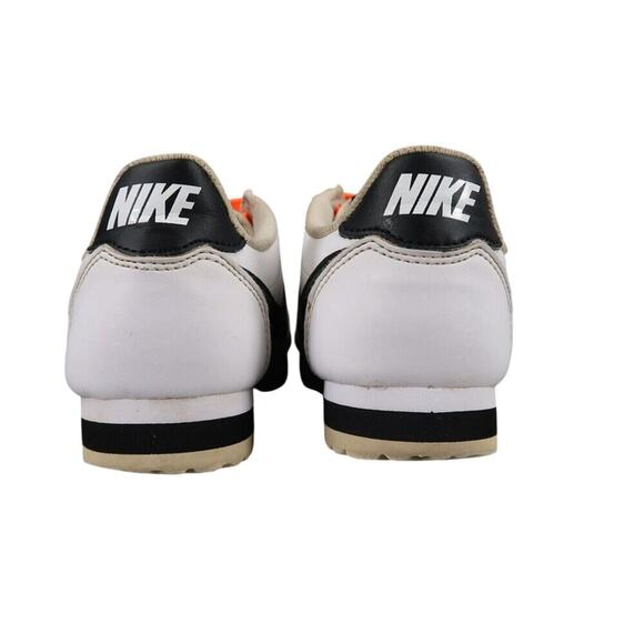 Nike Shoes Womens 7 Sneakers Classic Cortez Lifestyle White Black Leather Retro - Picture 6 of 13
